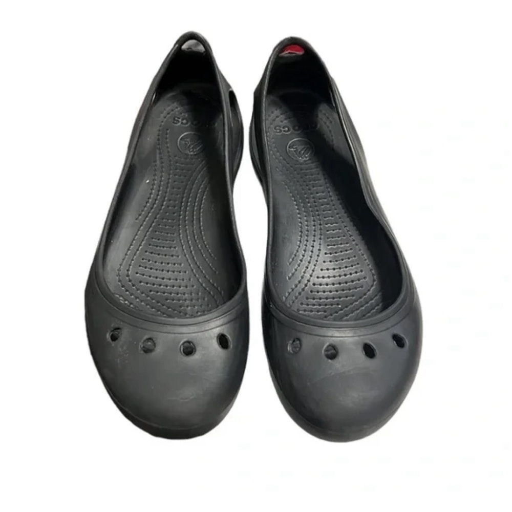 Crocs Kadee Black Ballet Flats Size 11